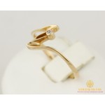 Gold & SilverЗолотое кольцо 585 проба.  Женское Кольцо 1,09 грамма. kv043i