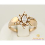Золотое кольцо 585 проба. Женское Кольцо 10326 , Gold & Silver Gold & Silver, Украина