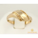 Золотое кольцо 585 проба. Женское Кольцо без вставок из красного золота. 1,76 грамма. 15,5 размер kb010i , Gold & Silver Gold & Silver, Украина