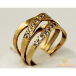 Gold & SilverЗолотое кольцо 585 проба. Женское Кольцо с красного золота. 3,48 грамма. kv830i