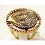 Золотое кольцо 585 проба. Женское Кольцо Шифон с красного золота. 11,6 грамма. kv569 , Gold & Silver Gold & Silver, Украина