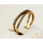 Gold & SilverЗолотое кольцо 585 проба. Женское Кольцо из красного золота. 2,32 грамма. kv2402i