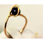 Золотое кольцо 585 проба. Женское Кольцо с красного золота с вставкой черного жемчуга. 1,76 грамма. kv4766 , Gold & Silver Gold & Silver, Украина