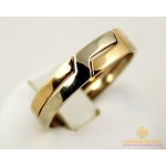 Gold & SilverЗолотое Кольцо 585 проба. Кольцо обручальное с красного и белого золота. ok260i