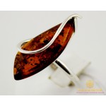 Серебряное кольцо 925 проба. Женское Кольцо Янтарь 003k , Gold & Silver Gold & Silver, Украина