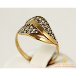 Золотое кольцо 585 проба.  Женское Кольцо с красного золота Листок, 2,53 грамма. 320712 , Gold & Silver Gold & Silver, Украина