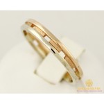 Gold & SilverЗолотое кольцо 585 проба. Обручальное Кольцо с красного и белого золота. 3,04 грамма. 8027190