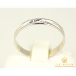 Золотое кольцо 585 проба. Обручальное Кольцо с белого золота. ok038b , Gold & Silver Gold & Silver, Украина