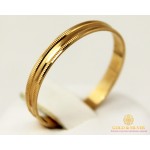 Gold & SilverЗолотое Кольцо 585 проба. Обручальное кольцо с красного золота. ok001