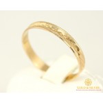 Gold & SilverЗолотое кольцо 585 проба. Обручальное Кольцо с красного золота. ok019
