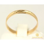 Золотое кольцо 585 проба. Обручальное Кольцо с красного золота. ok019 , Gold & Silver Gold & Silver, Украина