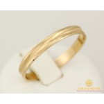 Gold & SilverЗолотое кольцо 585 проба. Обручальное Кольцо с красного золота. ok024