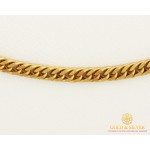 Золотая Цепь 585 проба. Цепочка с красного золота, плетение Ромб, 55 сантиметров 8385720(55) , Gold & Silver Gold & Silver, Украина