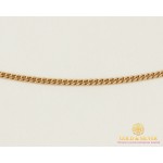 Золотая Цепь 585 проба. Цепочка с красного золота, плетение Панцирь, 50 сантиметров cm047(50) , Gold & Silver Gold & Silver, Украина