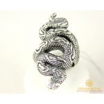 Gold & SilverСеребряное кольцо 925 проба. Женское Кольцо Змея. 1280