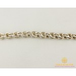 Серебряный Браслет 925 проба. Браслет Унисекс Ручеек 4054/2 , Gold & Silver Gold & Silver, Украина