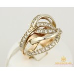 Gold & SilverЗолотое кольцо 585 проба. Женский Перстень с красного и белого золота 5,72 грамма кв980и