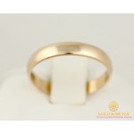 Золотое кольцо 585 проба. Обручальное Кольцо классическое с красного золота. 340003  , Gold & Silver Gold & Silver, Украина