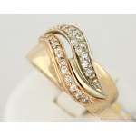 Gold & SilverЗолотое кольцо 585 проба. Женское Кольцо 6,77 грамма 19,5 размер кв822