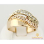 Золотое кольцо 585 проба. Женское Кольцо 6,77 грамма 19,5 размер кв822 , Gold & Silver Gold & Silver, Украина