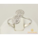 Серебряное кольцо 925 проба.  Женское Кольцо Поцелуи с камнями 320875с , Gold & Silver Gold & Silver, Украина