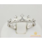 Серебряное кольцо 925 проба. Кольцо женское корона малая. 1349 , Gold & Silver Gold & Silver, Украина