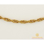 Золотая Цепь 585 проба. Цепочка с красного золота, плетение Корда, 55 сантиметров. 838495 , Gold & Silver Gold & Silver, Украина