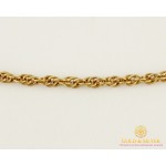 Золотая Цепь 585 проба. Цепь с красного золото, плетение Корда, 55 сантиметров. 8381110 , Gold & Silver Gold & Silver, Украина