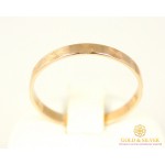 Золотое Кольцо 585 проба. Обручальное кольцо с красного золота с алмазной огранкой. 7021360 , Gold & Silver Gold & Silver, Украина