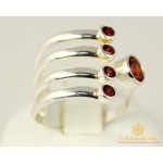 Серебряное кольцо 925 проба. Женское серебряное кольцо с красным камнем. 320728c , Gold & Silver Gold & Silver, Украина