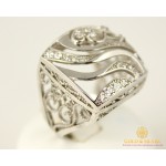 Gold & SilverСеребряное кольцо 925 проба. Женское серебряное кольцо, 17 размер. 320819c