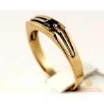 Gold & SilverЗолотое кольцо 585 проба.  Мужское Кольцо с красного золота, k145