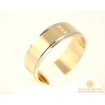 Gold & SilverЗолотое кольцо 585 проба. Обручальное Золотое Кольцо с красного золота ok235
