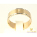 Золотое кольцо 585 проба. Обручальное Золотое Кольцо с красного золота ok235 , Gold & Silver Gold & Silver, Украина