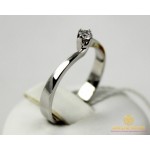Золотое кольцо 585 проба. Кольцо Женское кольцо с белого золота с вставкой Бриллиант. 11149 , Gold & Silver Gold & Silver, Украина