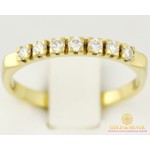 Золотое Кольцо 750 проба. Женское кольцо 750 проба с бриллиантом. 1025130 , Gold & Silver Gold & Silver, Украина