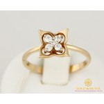 Золотое кольцо 585 проба. Женское Кольцо Цветочек с красного золота. kv183k , Gold & Silver Gold & Silver, Украина
