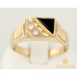 Золотое кольцо 585 проба. Мужское Кольцо с красного золота. 7 грамм pch018i , Gold & Silver Gold & Silver, Украина