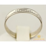 Золотое кольцо 585 проба. Обручальное Кольцо с белого золота. ok019b , Gold & Silver Gold & Silver, Украина