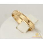 Gold & SilverЗолотое кольцо 585 проба. Обручальное Кольцо классическое с красного золота. ok102