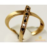 Gold & SilverЗолотое кольцо 585 проба. Женское Кольцо с красного золота. 5,62 грамма. kv595010i