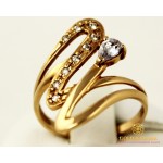 Золотое кольцо 585 проба. Женское Кольцо 112731 , Gold & Silver Gold & Silver, Украина
