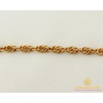 Золотой Браслет 585 проба. Браслет с красного золота, плетение Корда 8291110 , Gold & Silver Gold & Silver, Украина