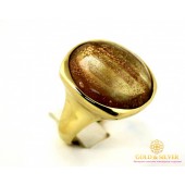 Серебряное кольцо 925 проба. Женское Кольцо Кварц 554521