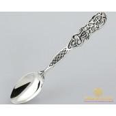 Серебряная ложка 925 проба. Ложка кофейная. 6031