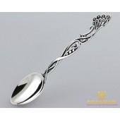 Серебряная ложка 925 проба. Ложка чайная. 6009