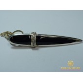 Серебряный Зажим 8108e