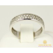 Серебряное кольцо 925 проба. Женское серебряное Кольцо Нэсси 15589p