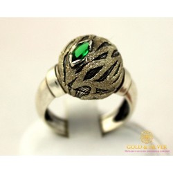Серебряное кольцо 925 проба. Женское Кольцо Циклоп 1127