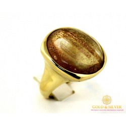 Серебряное кольцо 925 проба. Женское Кольцо Кварц 554521